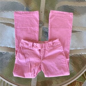 Pink low rise pants tigermist